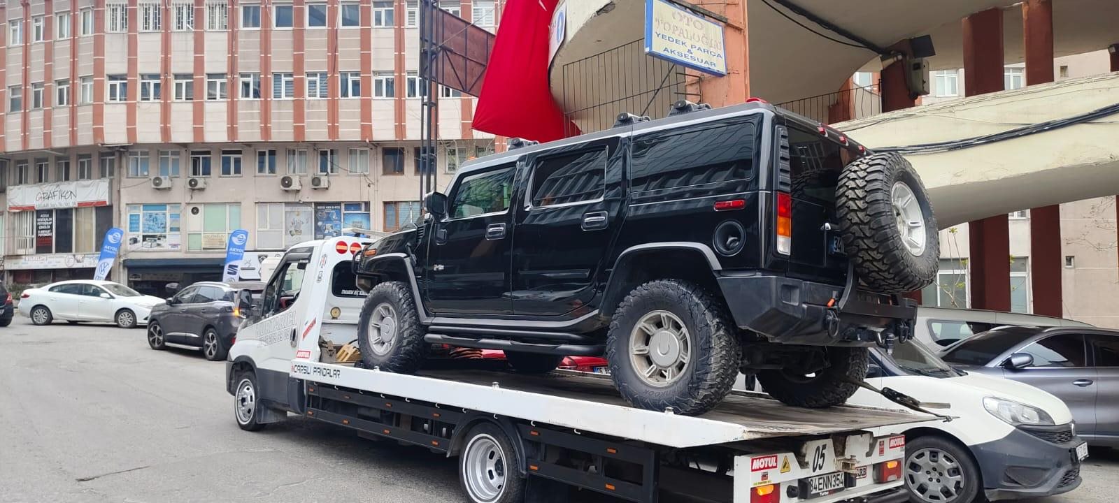 Beylikdüzü çekici - UK Çekici aracının yol yardım operasyonu